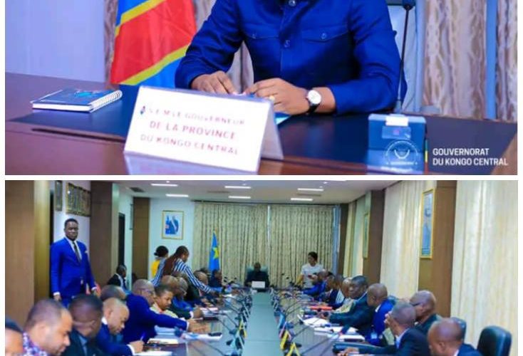 RDC/Kongo Central : Prise de contact entre le gouverneur Grâce BILOLO avec les ministres provinciaux et les membres de son cabinet