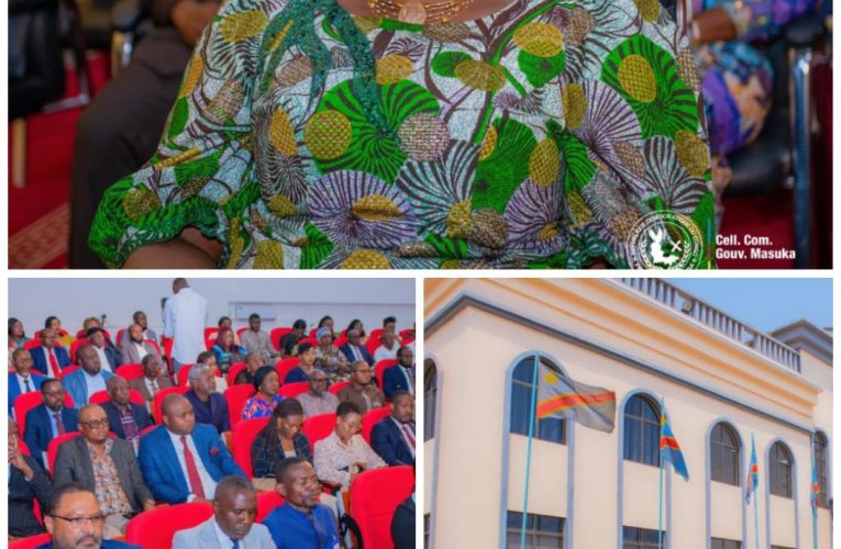 RDC/LUALABA :Fifi MASUKA PRÉSENTE À L’OUVERTURE DE LA SESSION EXTRAORDINAIRE EN VUE DE L’INVESTITURE DE SON GOUVERNEMENT(vidéo)