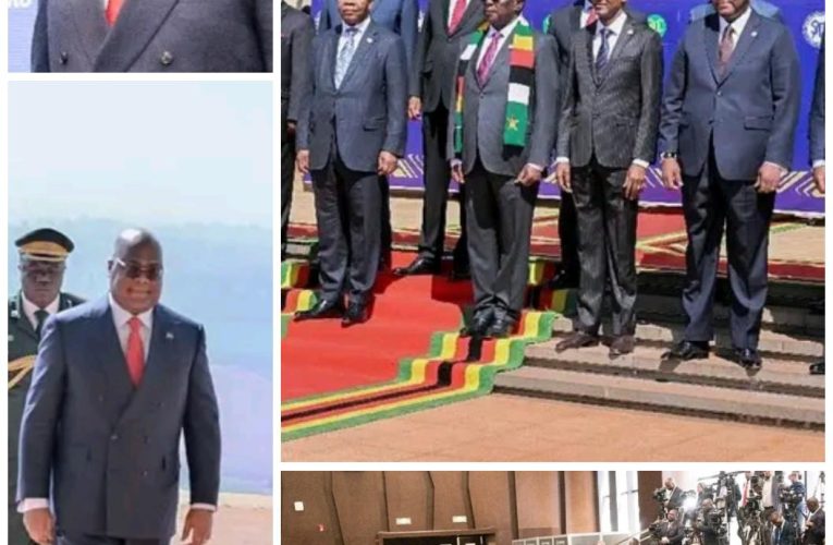 LE PRÉSIDENT FÉLIX TSHISEKEDI PREND PART AU 44è SOMMET DE LA SADC