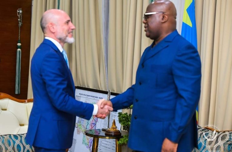 RDC/DIPLOMATIE : LE PRÉSIDENT FÉLIX TSHISEKEDI A REÇU L’AMBASSADEUR DE L’ITALIE QUI ACHÈVE SA MISSION EN RDC