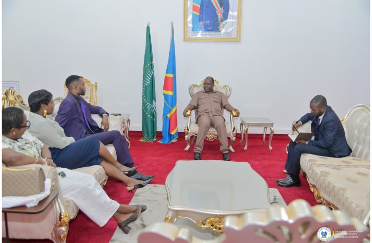RDC/Assemblée Nationale/Le Premier Vice-Président reçoit des élus Français d’origine congolaise pour discuter du développement local