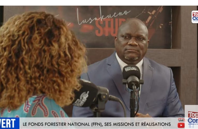 RDC/Le DG honoré Mulumba parle de missions du Fonds Forestier National (FFN) sur Top Congo (vidéo)