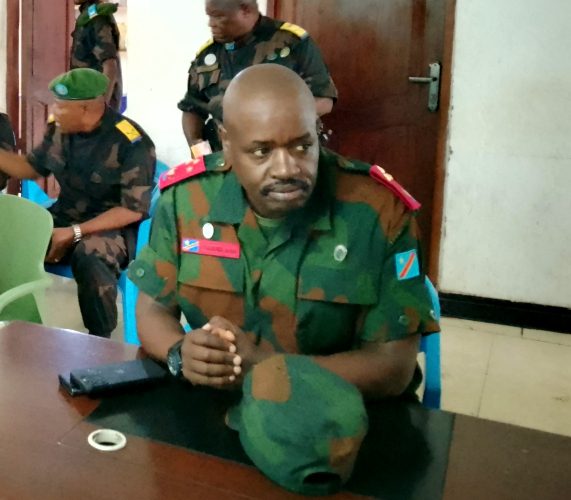 RDC/Nord-Kivu : le chef d&rsquo;état major général adjoint des FARDC en charge des opérations et renseignements séjourne à Beni