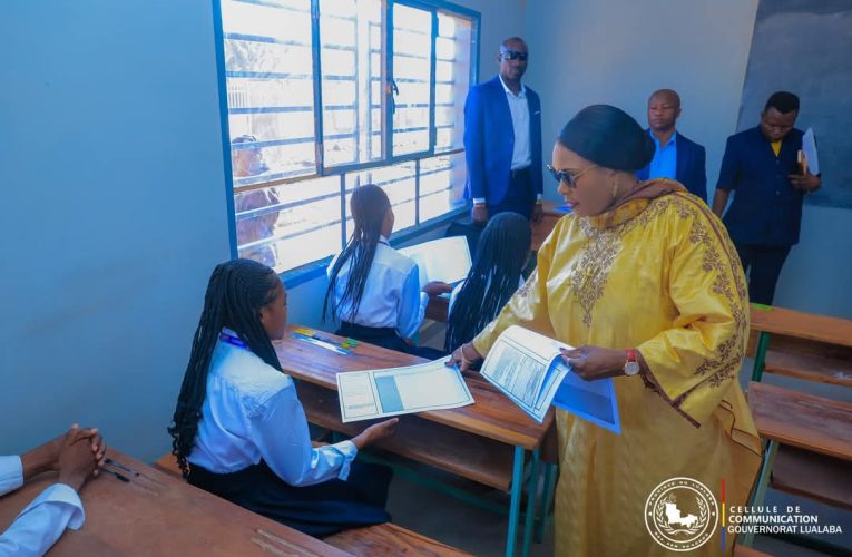 RDC-LUALABA : LA GOUVERNEURE MASUKA LANCE OFFICIELLEMENT LES ÉPREUVES PRÉLIMINAIRES DE L’EXAMEN D’ÉTAT, ÉDITION 2024-2025, À KOLWEZI