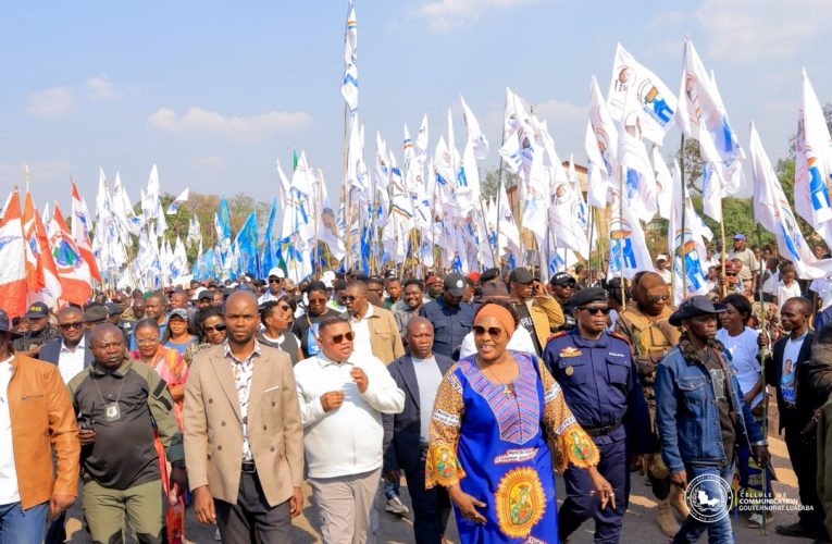 RDC-LUALABA:POURSUIVANT SON ITINÉRANCE ,MASUKA ACCUEILLIE PAR UNE FOULE EN LIESSE À LUBUDI