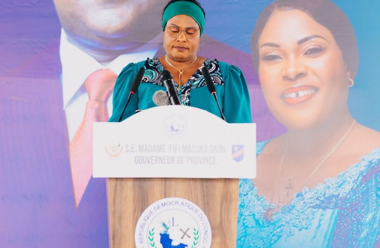 RDC-LUALABA:FIFI MASUKA SAÏNI INAUGURE L&rsquo;ÉCOLE TECHNIQUE MODERNE DÉNOMMÉE COLLÈGE FÉLIX-ANTOINE TSHISEKEDI À LUBUDI